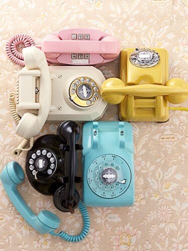 phones phone telephone retro bill colorful bright decorating pop would antique gonna cel lie check collector guide decor colors cuckquean