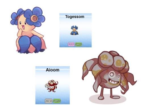 iamnotamuffin:turns out pokemon fusions are super fun to draw!...