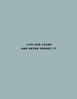 Learn To Let Go Tumblr