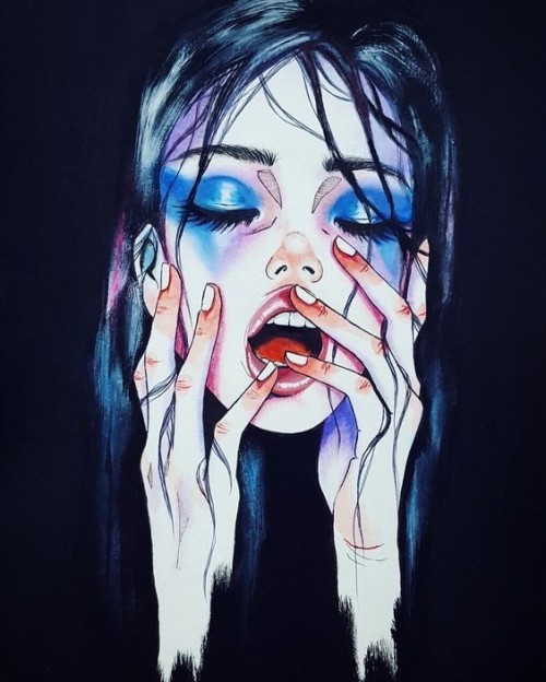 art-woonz:Art by IG: @harumi_hironakaInstagram: @artwoonz