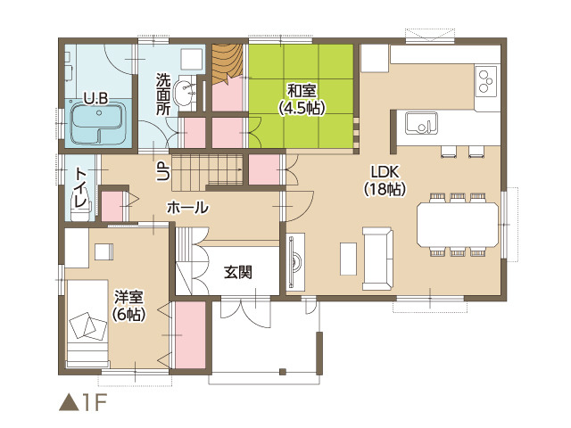 富士住建ブログ 【二世帯住宅 2Fプラン 43.50坪】 4(5)LDK 重厚感のある寄棟の家。&hellip;