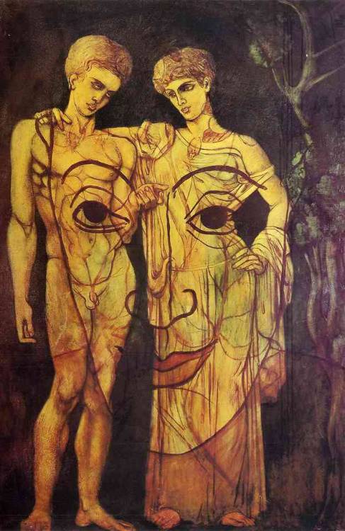 artist-picabia:Adam and Eve, Francis PicabiaMedium:...