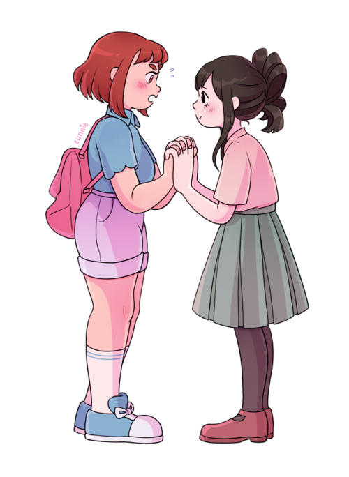 eunnieboo:“tsuyu-chan! i - i think you’re super cute! like,...