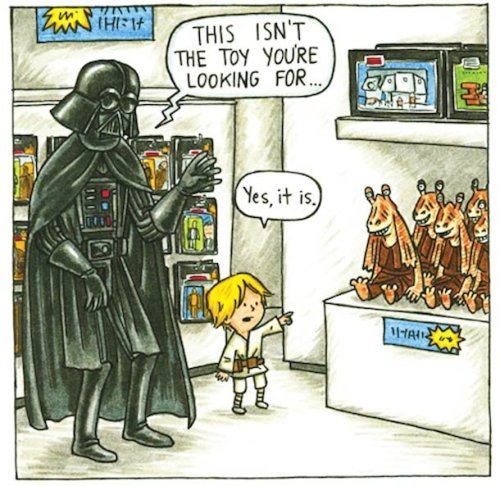 jaxblade:jester-nene:godzillaftw:If vader got to raise...