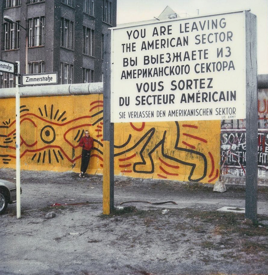 nevver: “Berlin ‘87, Haring ”