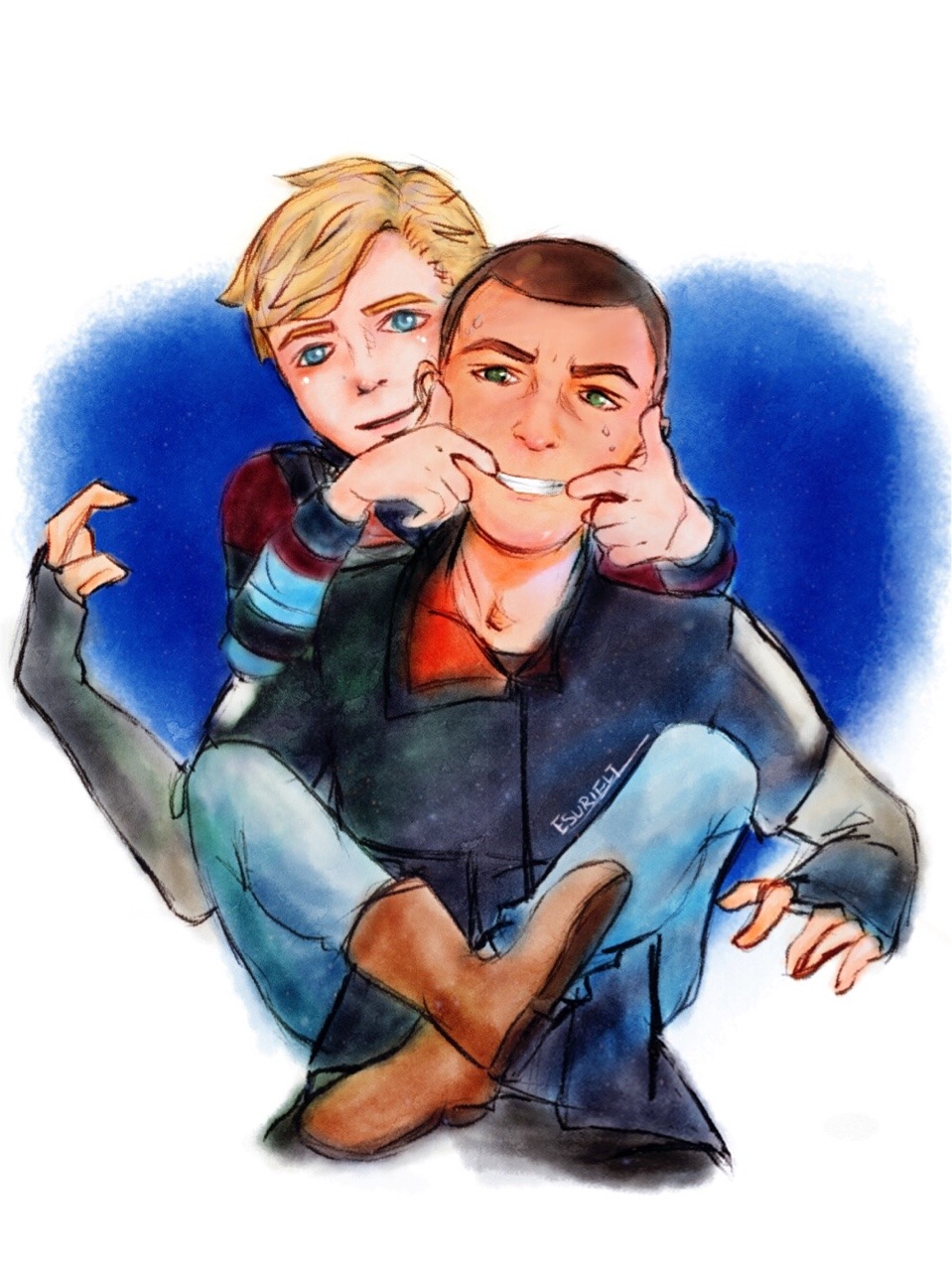 dbh swap au Tumblr 