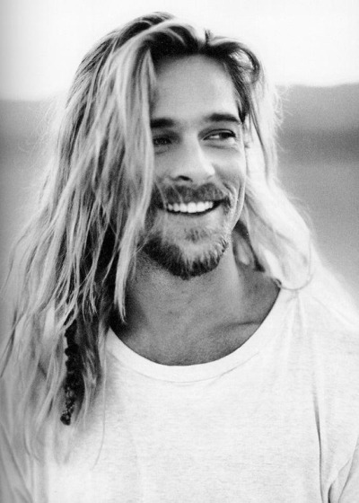 Brad Pitt Long Hair Tumblr