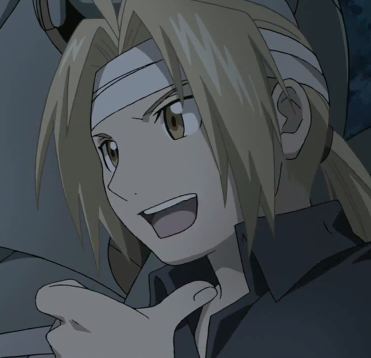 Because Edward Elric's Face, That's Why!