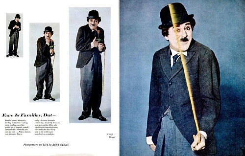 Cary Grant As Charlie Chaplin Photographed By Bert Warner Archive