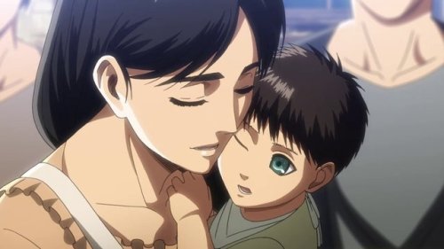 reblog-your-eren:eren (most precious baby and the best mom in...