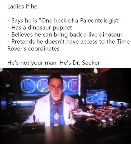 dr seeker dinosaur