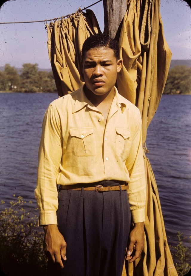 Heavyweight champion Joe Louis photographed by... - Eclectic Vibes