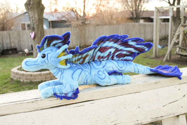 jumbo dragon plush