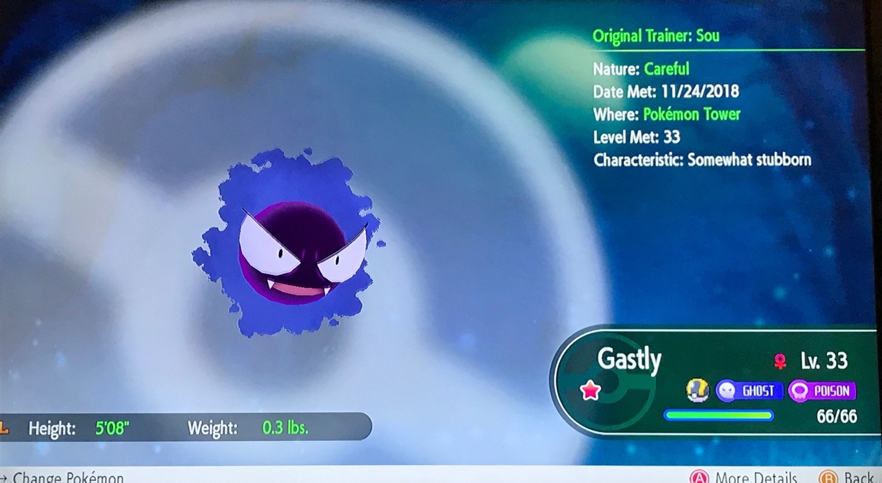 Pokemon Lets Go Gastly Moves Evolutions Locations And