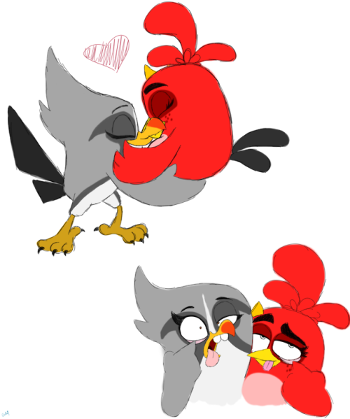 Birds rule 34. Энгри бердз ред и Сильвер. Энгри бердз 2 ред и силер. Angry Birds Сильвер и ред любовь. Angry Birds любовь.