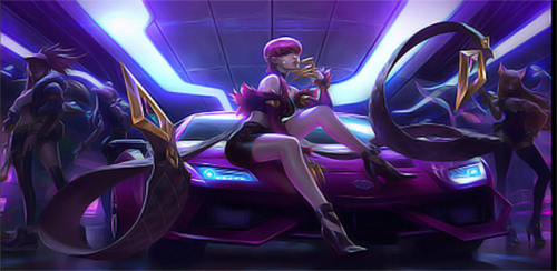 liquidhunny:Leaked images of the new popstar skins of League...