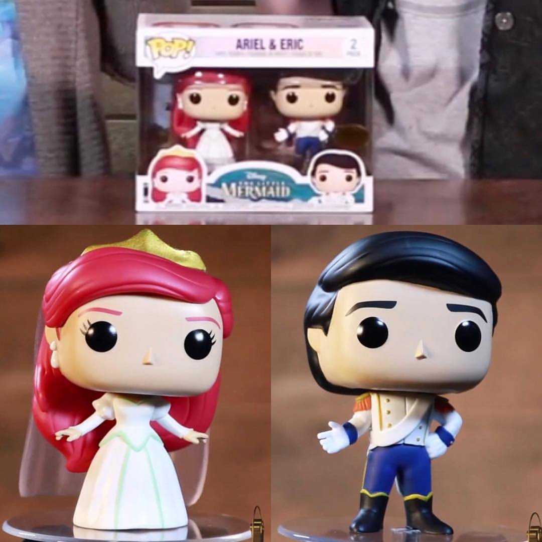 ariel and eric wedding funko pop