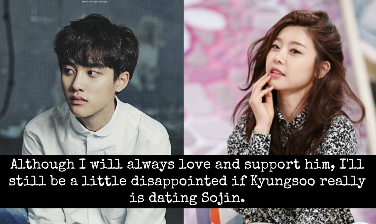kyungsoo dating sojin