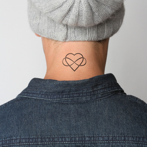 Infinity heart temporary tattoo, get it here ►... heart;love;infinity;temporary
