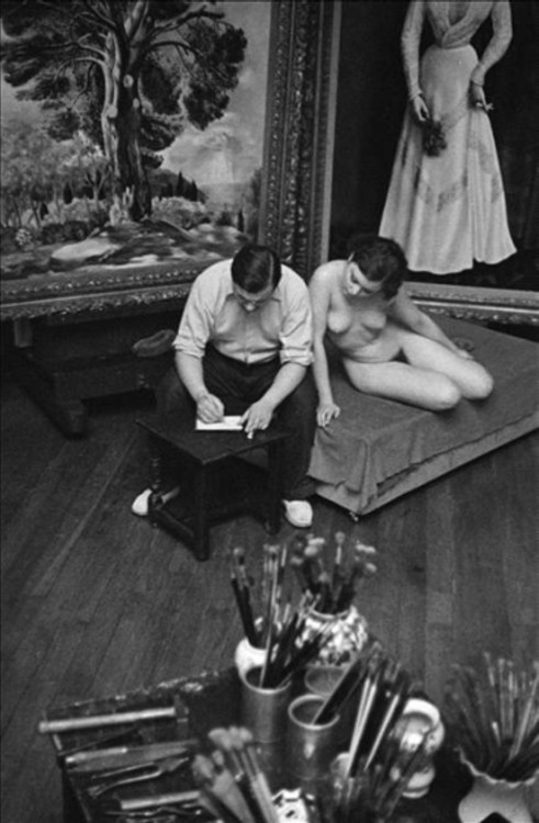 Unknown photographer, Moise Kisling, France, 1930.