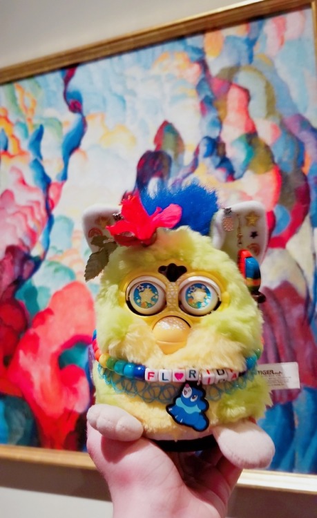 furbypurrs:art museum trip with @forbys !