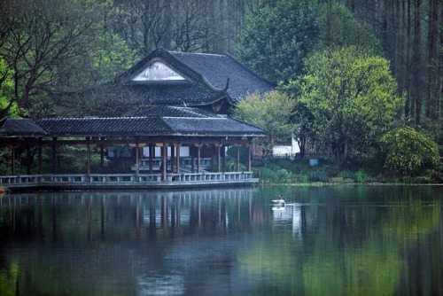 fuckyeahchinesegarden:lake view in china