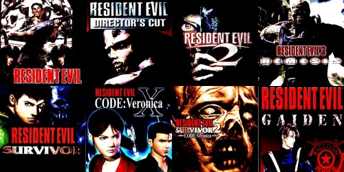 i-need-breakfast:Resident Evil Games 1996-2015