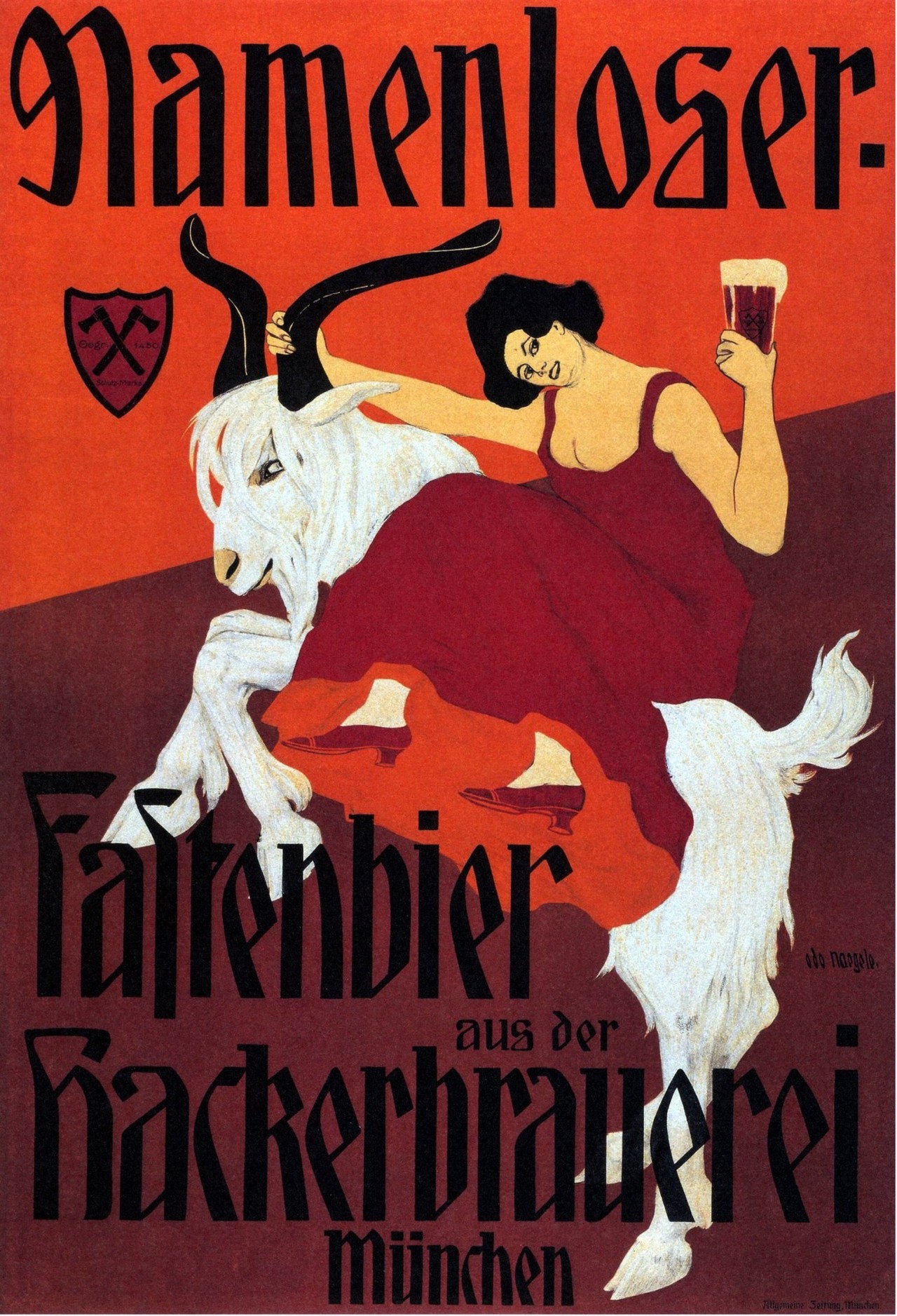 1904 Namenloser – Fastenbier aus der Hackenbrauerei München