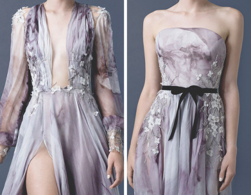 Paolo Sebastian “The Sleeping Garden” Fall 2015 Haute Couture...