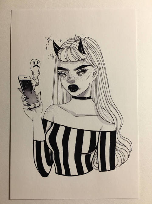 spookyfoxfashion:Witchy Magic Babes Art Prints...