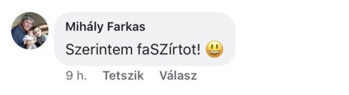 kommentelj:Misikém :’)biztos csak elgépelte..