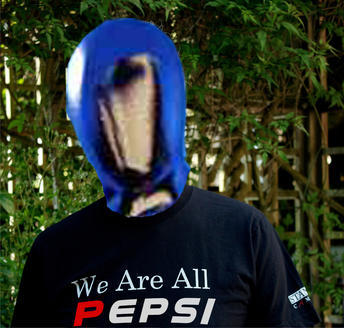 Pepsi Man While Taking A Leasurly Stroll Through My Pepsi