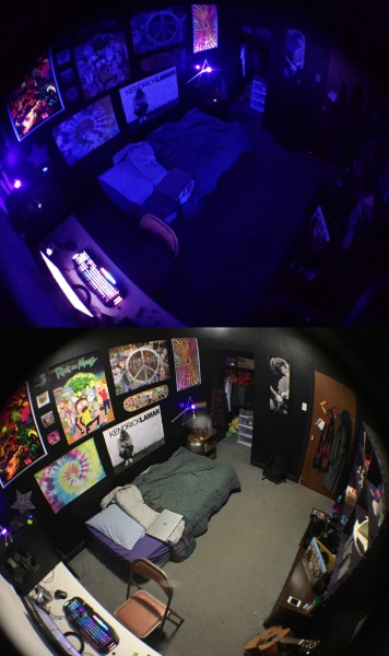 blacklight room | tumblr