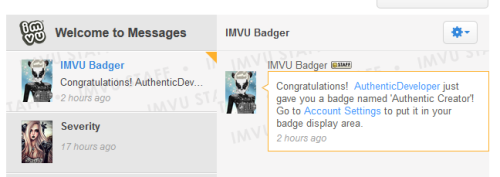 dope imvu badges