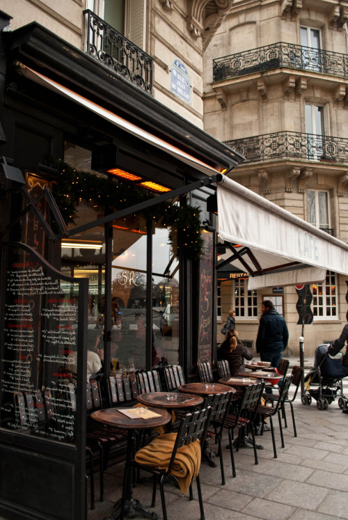 wanderlusteurope:Cafe St. Regis, Paris, France