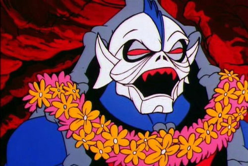 buffshe-ra:Hordak - old vs newthe Big Bad! He kidnapped Adora...