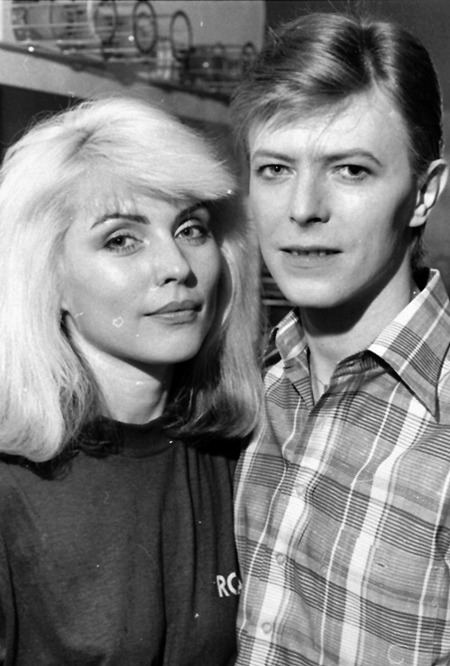 electricbeam:Debbie Harry and David Bowie