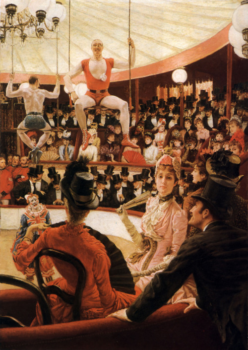 artist-tissot:Women of Paris: The Circus Lover, James...