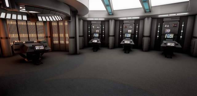 Starfleet ships — Intrepid-class sickbay via Star Trek Voyager Game...