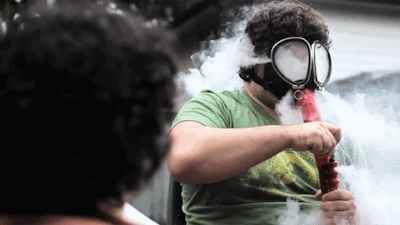 gas mask weed tumblr