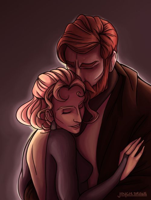 joyciedraws:‘Ben and Satine’by joyciedraws, because I’m a sucker...