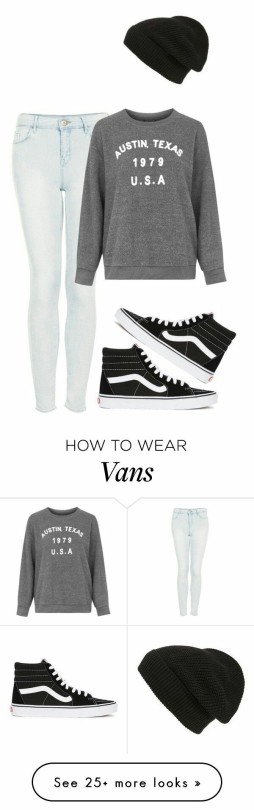 cute outfits to wear with white slip on vans