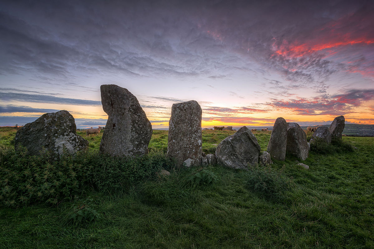 Ancient to Medieval (And Slightly Later) History - Beltany Stone Circle ...