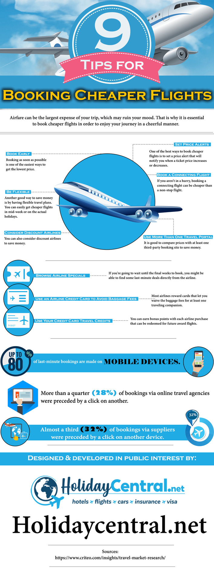 9 Tips for Booking Cheaper Flights