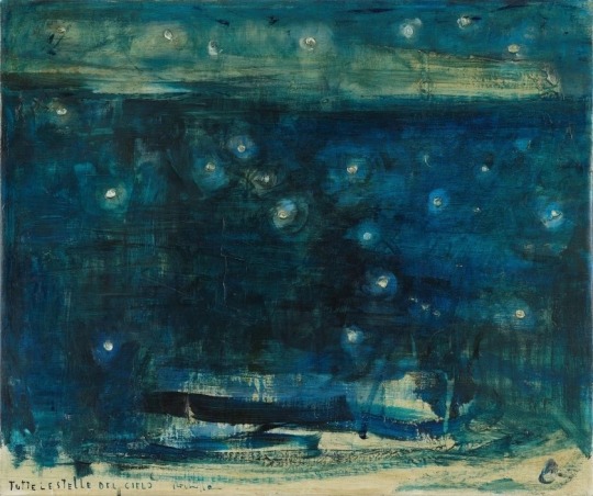 All the Stars of Heaven - Pierro Pizzi Canella , 2007 Italian,b.1955- Mixed media on canvas, 49.50 x 59.50 cm.