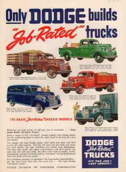 @1939-1947 Dodge Plymouth Fargo Trucks