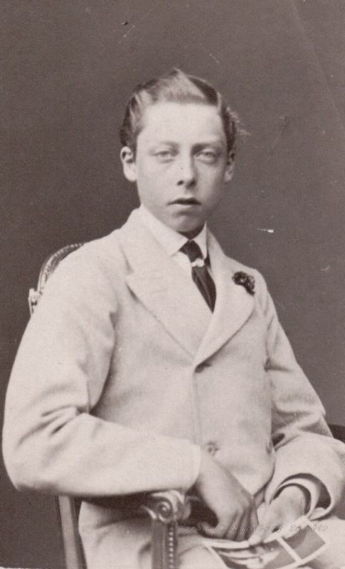 Prince Leopold of Great Britain, Duke of Albany.... - Post Tenebras, Lux