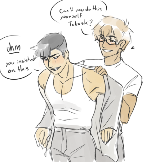 mondya:some adashi angst that hurt me to draw??? its my hc that...