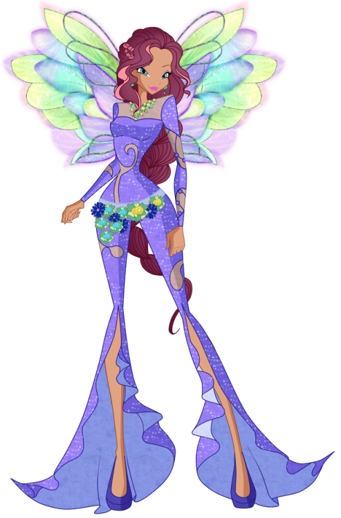 TimeStar-hime • Winx Club - Onyrix Transformation Roxy Onyrix...