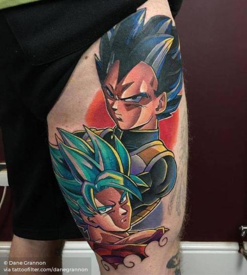 By Dane Grannon, done at Creative Vandals, Hull.... dragon ball z;dragon ball characters;comic;cartoon character;danegrannon;andywalker;anime;fictional character;son goku;tv series;cartoon;thigh;facebook;vegeta;twitter